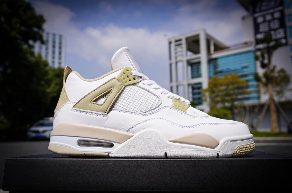 PK God Jordan 4 Retro Sand retail materials ready to ship